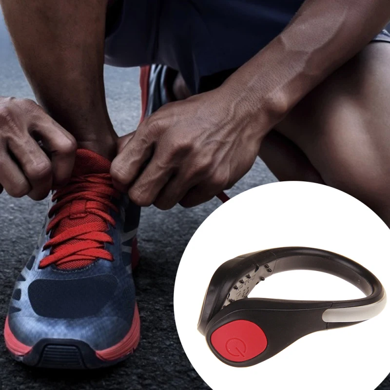 Shoe Clip Light Night Safety Warning LED Bright Flash Light for Running Cycling Bike Useful Outdoor Tool LED Luminous Kids Toys