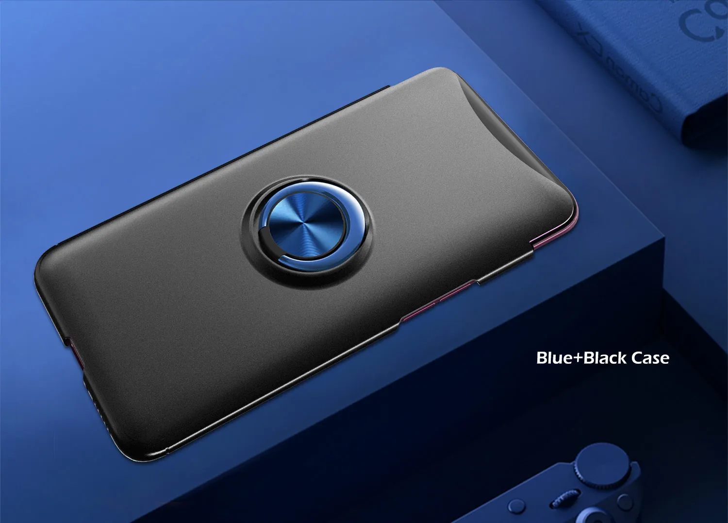 Чехол для samsung Galaxy A80, роскошный защитный противоударный чехол для телефона, чехол для samsung A80 SM-A805F - Цвет: Blue Black