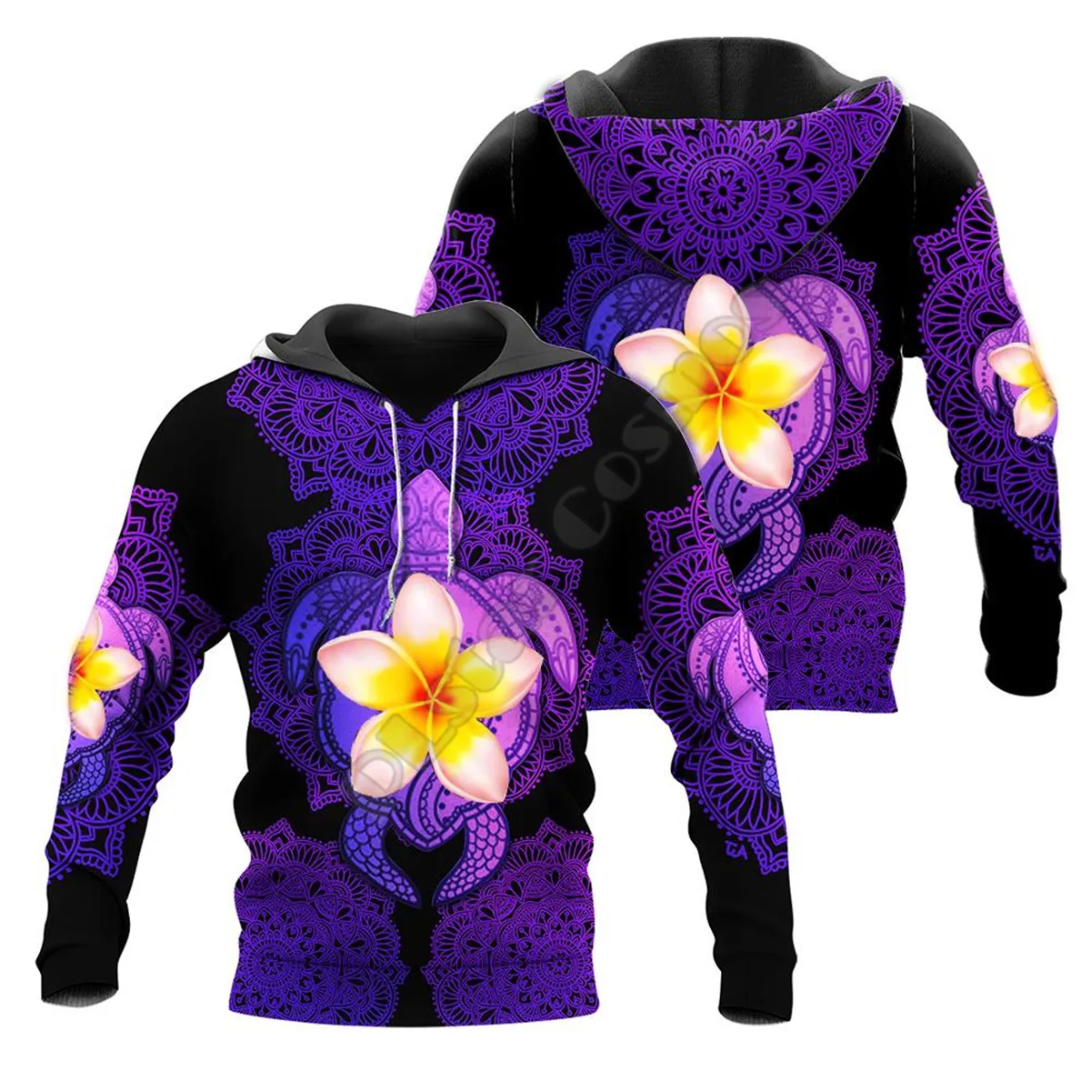 

Amazing Mandala Sea Turtle 3D printed Hoodies sweatshirts Men Women Fashion Hooded Long Sleeve streetwear Pullover