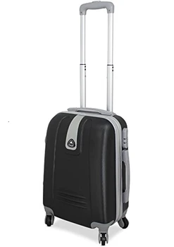 

Trolley Valigia Bagaglio a Mano RYANAIR EASY JET 4 RUOTE LOW COST (NERO)