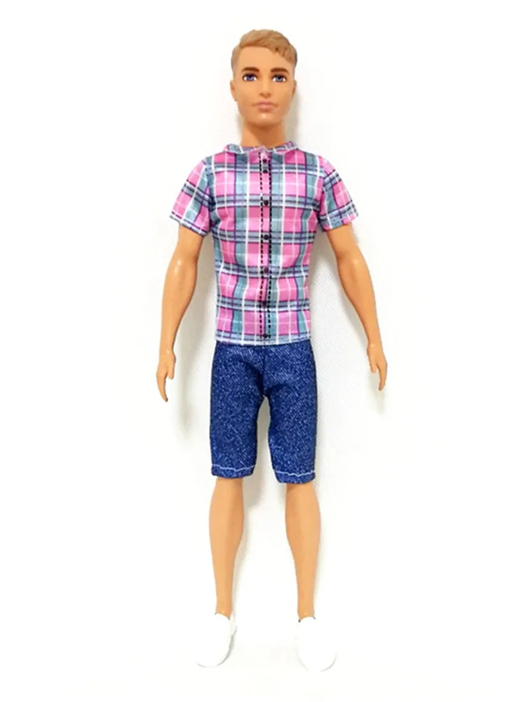 Кен бойфренд одежда ручной работы набор одежды для куклы Барби аксессуары игровой дом переодевание костюм детские игрушки подарок - Цвет: 5