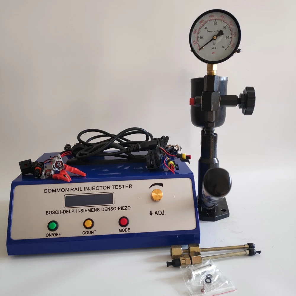 CR1800 Профессиональный инжектор common rail тестер для электромагнитных/пьезоэлектрических+ PS400A Топливная форсунка диагностический инструмент