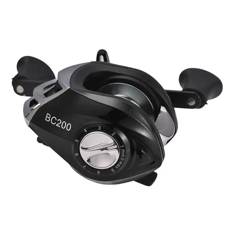 Lizard 17+1 Bearings Low Profile Casting Fishing Reel Right Hand Fish Reels