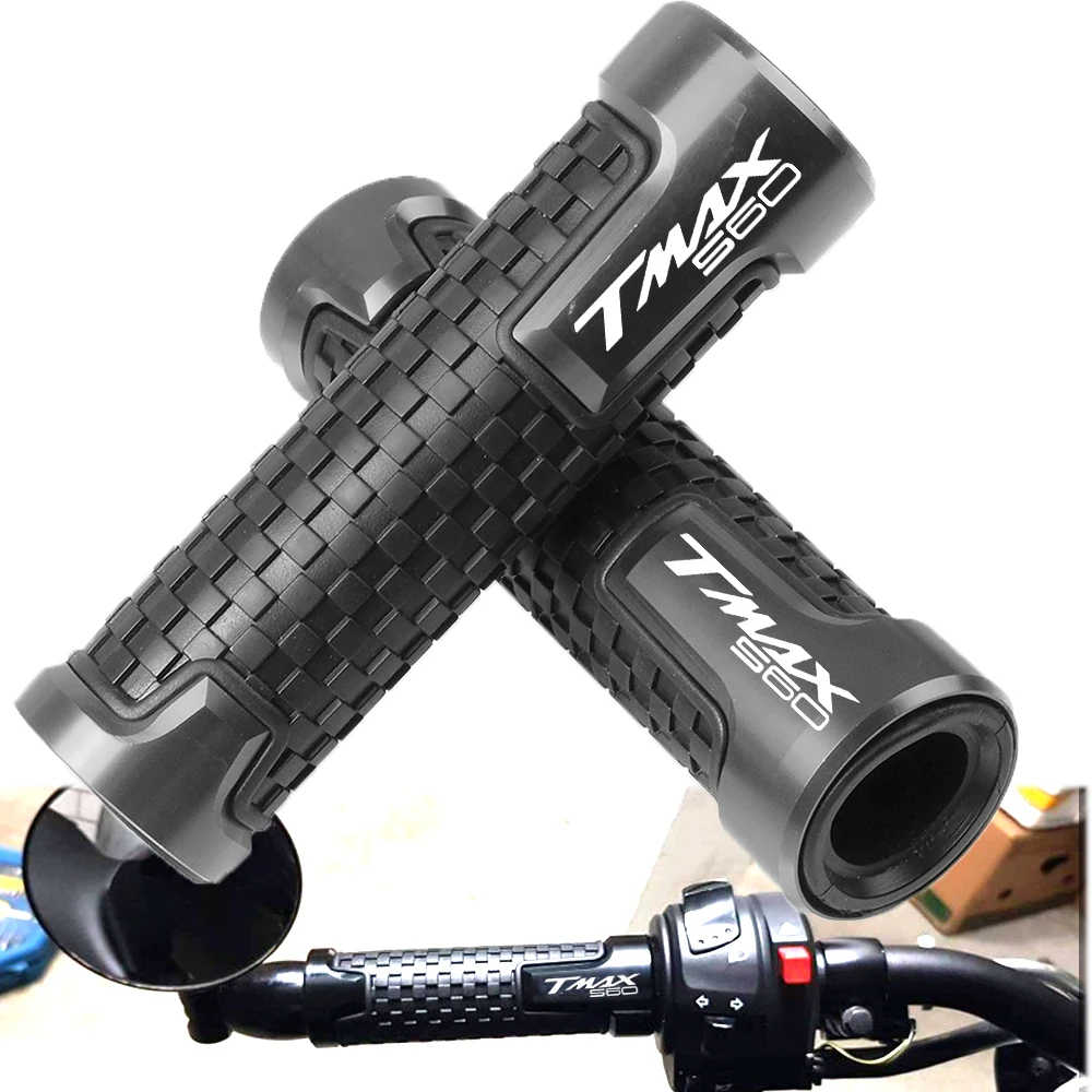 For Yamaha Tmax 560 Tmax560 Tech Max Tmax Motorcycle Knobs Anti-Skid Scooter Handlebar Handle Ends Grips Tmax 560 2019 2020