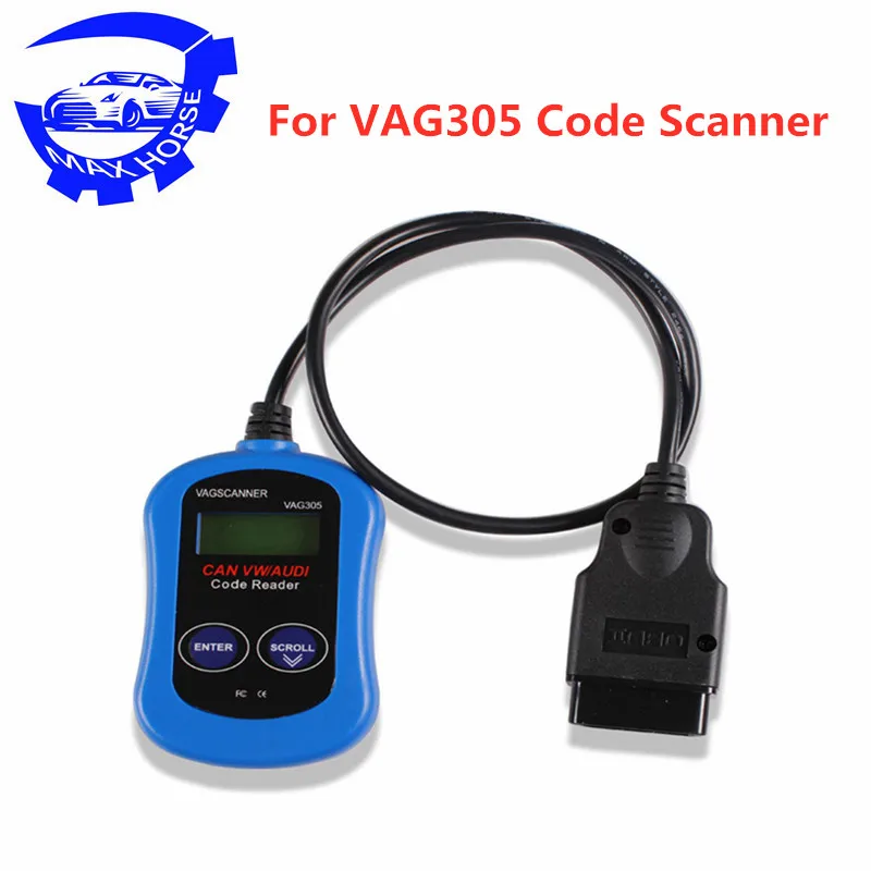 Автомобильный диагностический сканер OBD2 OBD II VAG305 считыватель кодов vag 305 автоматический сканер в хорошей цене для V-W, для Audi