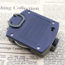 Multifunctional Alloy Compass Luminous Folding Compass for Hiking Camping SEC88
