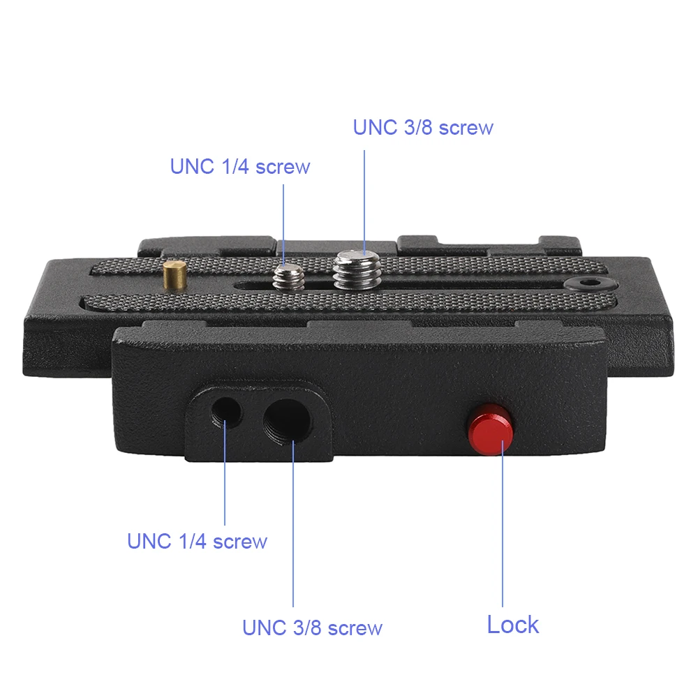 Аксессуары для камеры 1/4 винт P200 быстросъемная пластина для Arca Swiss Canon Nikon Z6 sony A6400 Fujifilm XT3 3/8 винтовая пластина