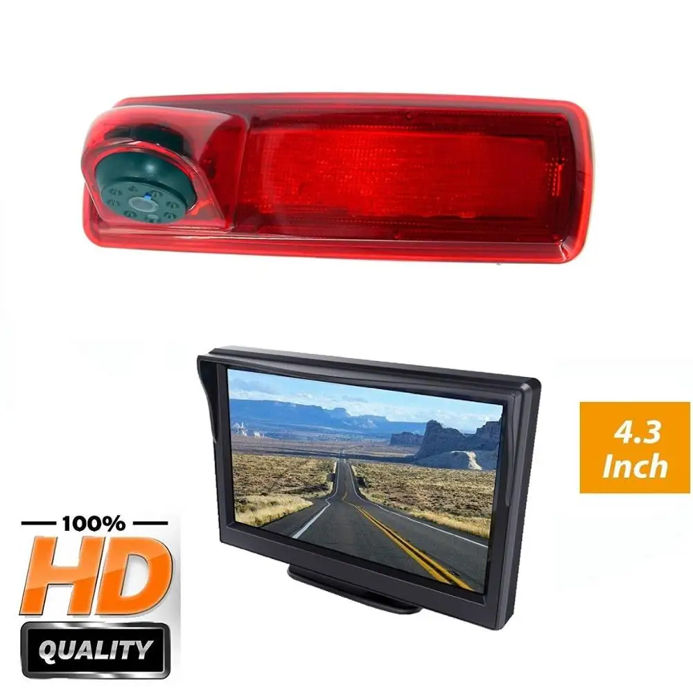 

3rd Brake Light Reversing Rear View Camera Rear Brake Light Camera for 2014 Opel Vivaro / 2014 Renault Traffic Fiat Talento
