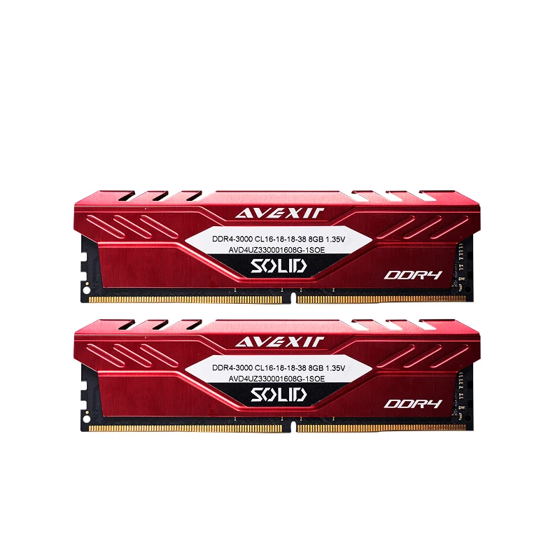 AVEXIR серия DDR4 16 ГБ 8 2666 МГц 3000 3200 RGB RAM para juegos de escritorio dimm rendimiento ram|Оперативная память| |