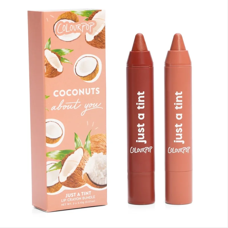 Colourpop Lip Crayons Kit Coconuts About You Cream Lipstick Lipstick