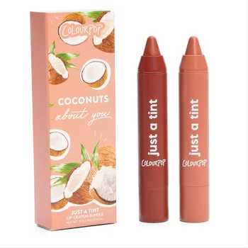 

Colourpop lip crayons kit coconuts about you cream lipstick