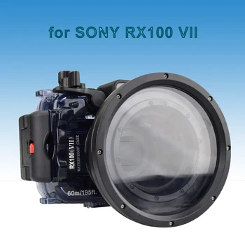 

Seafrogs Waterproof Diving Case for Sony RX100 VII 60m 195ft Protective Housing Diving Equipment Camera Accessory Shell