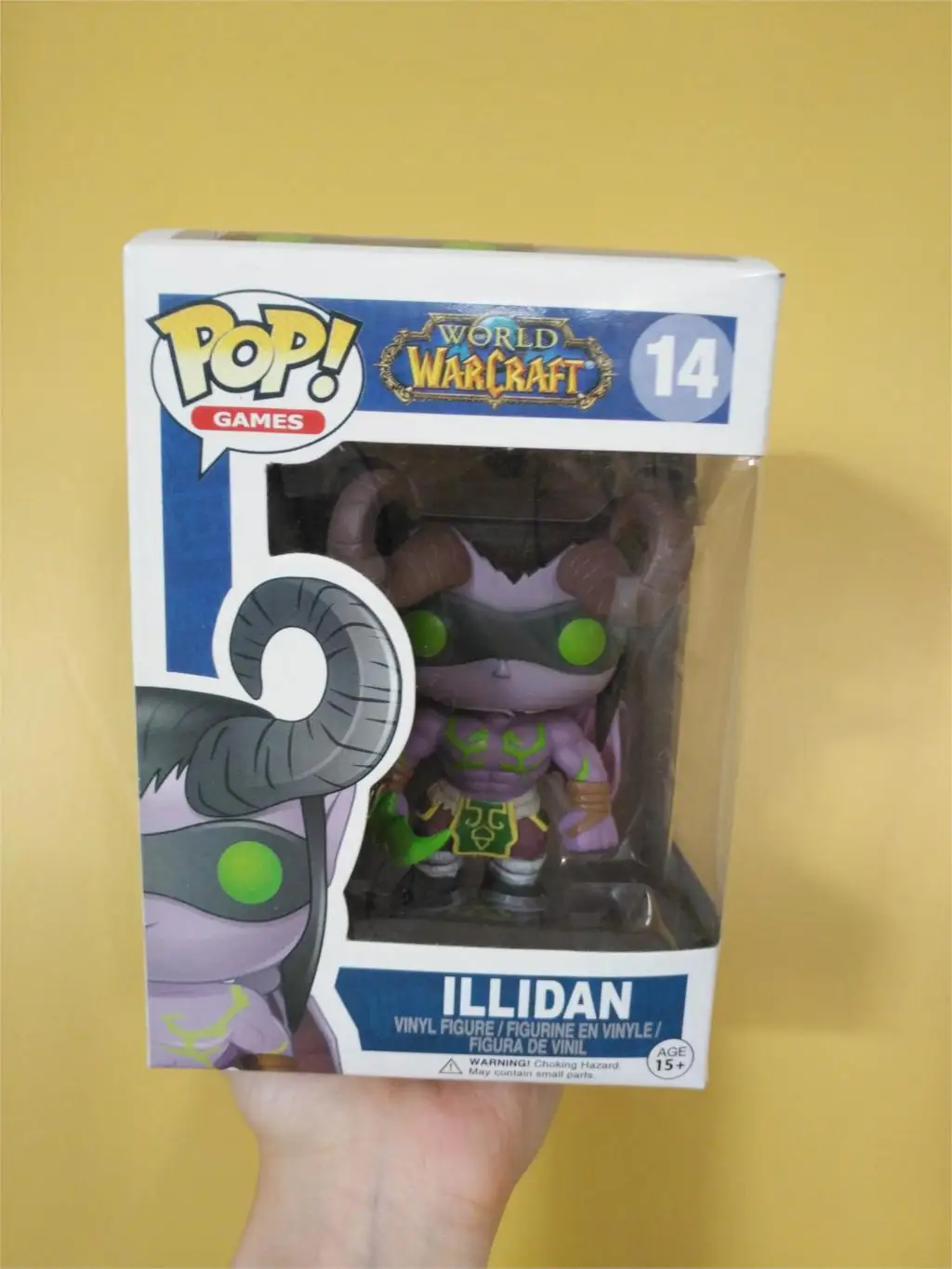 Funko Pop WOW ILLIDAN& ARTHAS& SYLVANAS Виниловая фигурка Модель Коллекция игрушек