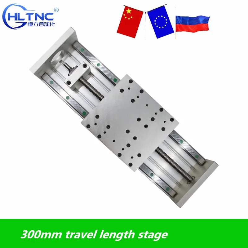 US $287.00 CNC HGR20 SFU1605 Ballscrew Linear Slide HGH20CA Stroke 300mm Stage Actuator For Nema 23 34 Stepper Motor XYZ Axis Linear Motion