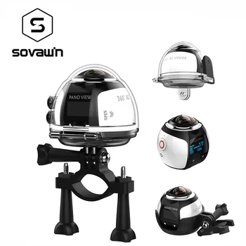

360 Degree Camera VR 4K Wifi Video Mini Panoramic 2448*2448 HD Panorama Action 3D Virtual Realit Waterproof Sports Driving Cam