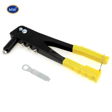 MW стальной клепальный набор с двойной ручкой ручной поп заклепка пистолет ремонт ручные инструменты с миниатюрный гаечный ключ