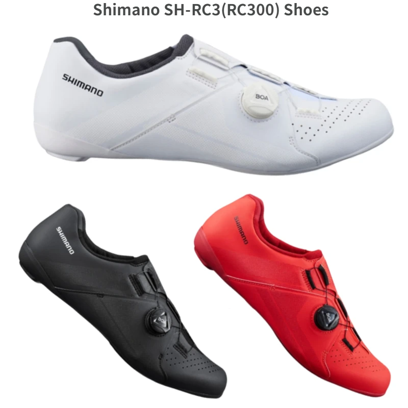 Chaussures de cyclisme sur route RC302, bleu foncé SHIMANO