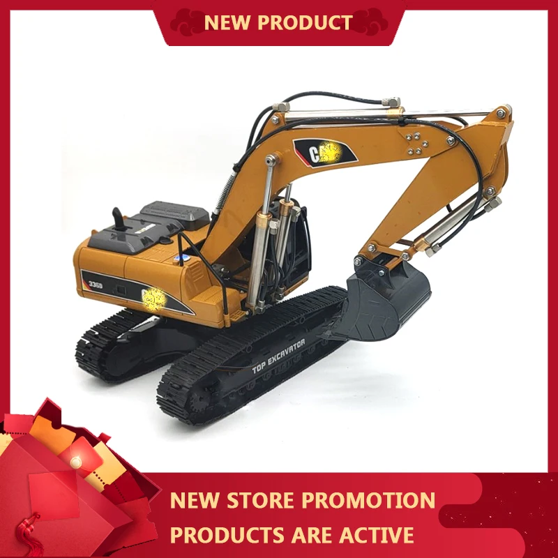 

Full Metal 1/18RC Remote Control Hydraulic Excavator Model Empty Machine Modification Simulation Engineering Vehicle