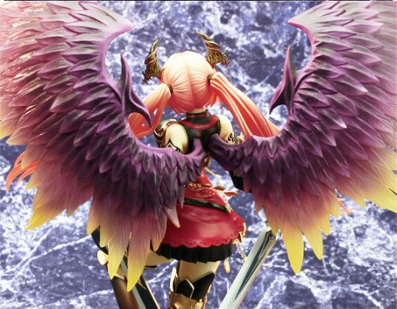 Children Toys Gift 29cm PVC Anime Figure Dolls Sexy Anime HOT Game Dark Angel Olivia Ani Kotobukiya Rage Of Bahamut Collections