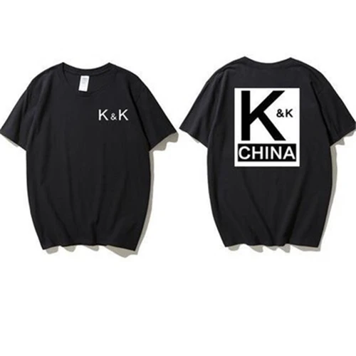 Li Xian Hu Tian/Футболка K& K, Клубные футболки для пар, летний топ, футболки для беременных, черно-белая футболка с крыльями - Цвет: A0518-2