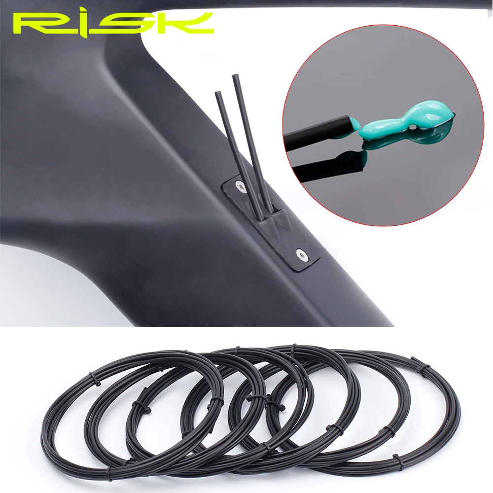 

RISK 3M Bicycle Slick Lube Liner Catheter Kits MTB Road Bike Shift Cable Catheter Oil Tube Pipe Housing Brake Inner Cable Line