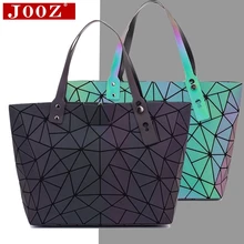 Светящиеся сумки Большие женские сумки высокого качества повседневные женские сумки сумка с изображением решетки Брендовые женские сумки-мессенджеры женские большие Bolsos