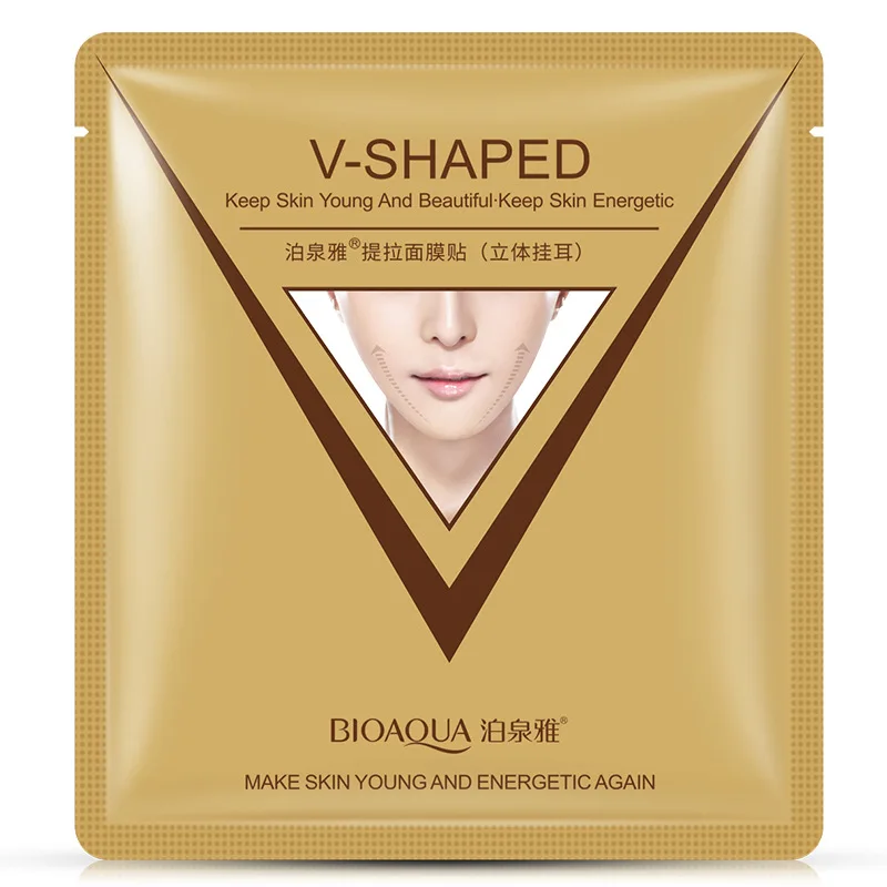 

V Face Mask Hanging Ear Lifting Firming Moisturizing Cosmetics Silk Mask