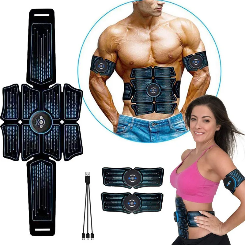 Electric Muscle Stimulator Wireless Buttocks Hip Trainer Abdominal Fitness Slimming Massager Strengthen | Спорт и развлечения