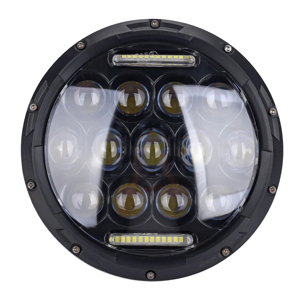 Автомобильный светодиодный фонарь angel eyes 7 дюймов светодиодный фонарь для JEEP JK TJ LJ Wrangler