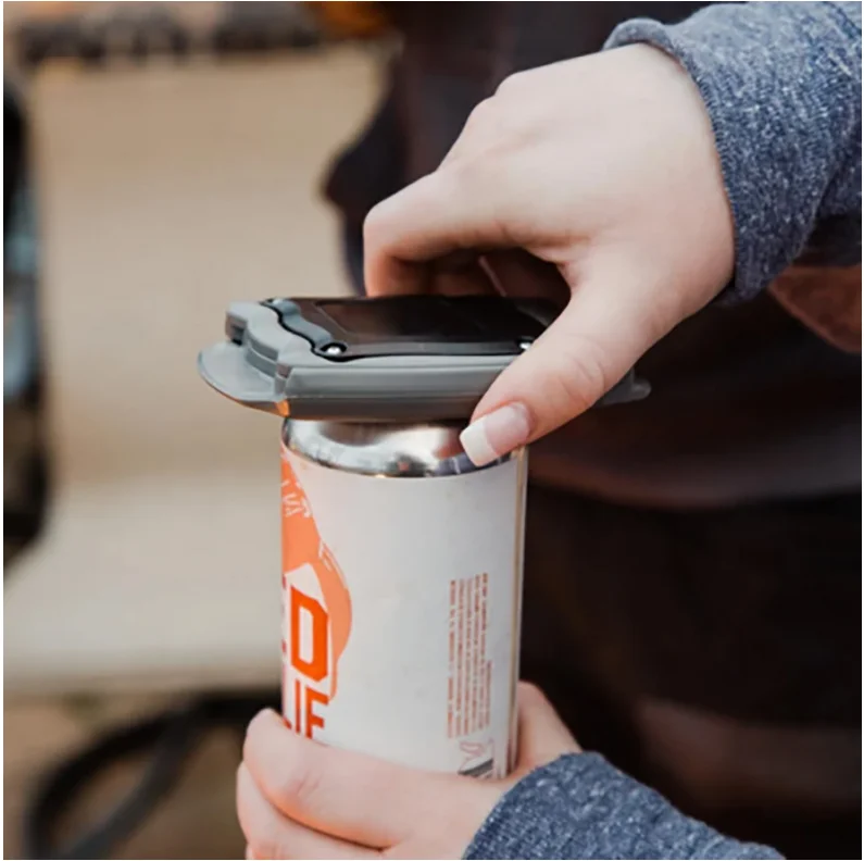 Go Swing Topless Can Opener Bar Tool Safety Easy Manual Can Opener