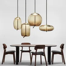 Итальянская Подвесная лампа Foscarini Gregg стеклянный подвесной