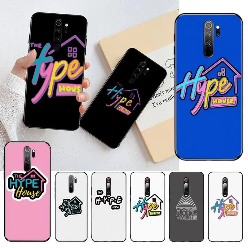 Hype House Cover Black Soft Shell Phone Case for Redmi 8A Note 9 8 8T 7 6 6A 5 Go Pro K20 | Мобильные телефоны и
