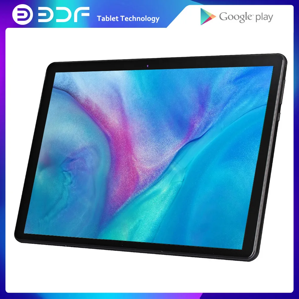 BDF 10 pulgadas Tablet pc Android 9,0 2GB RAM 32GB ROM tarjeta SIM Dual 3G llamada de teléfono tabletas Google play GPS 10,1 WiFi Bluetooth