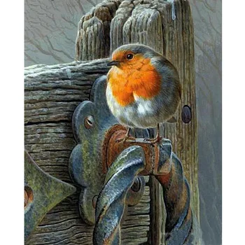 

Handmade Diamond Embroidery Technology Mosaic 5D DIY Square Diamond Painting "Animal Bird" Embroidery Cross Stitch Wall Art Deco