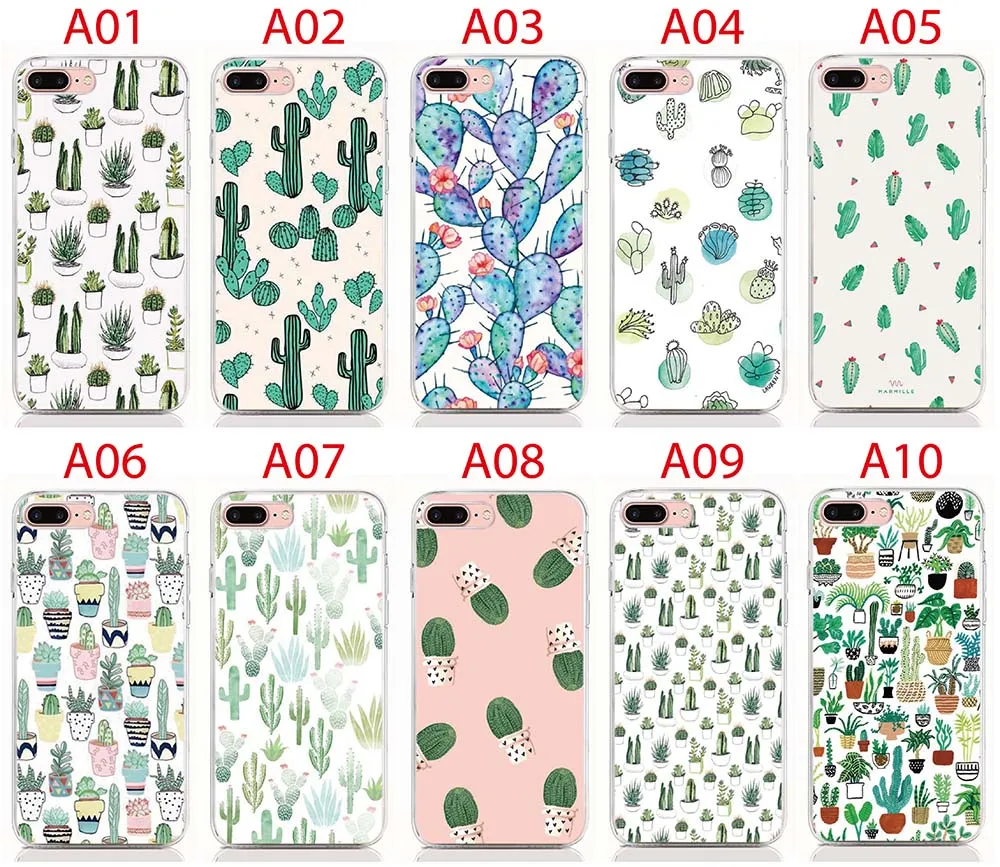 Nuovo 2021 Per Wiko Tommy 2 3 Plus Sunny 5 Lite 4 3 2 Plus 3 Mini Custodia Cute Cactus Soft Tpu Cover Posteriore Borsa Per Cellulare
