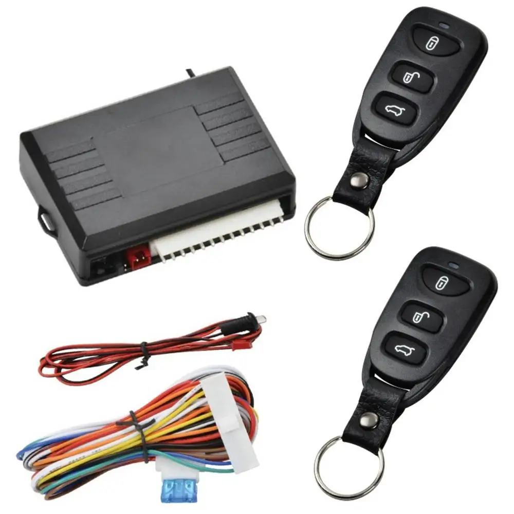 

Car Remote Central Door Lock Keyless System Central Locking With Remote Control Car Alarm Systems Auto Remote Central Kit