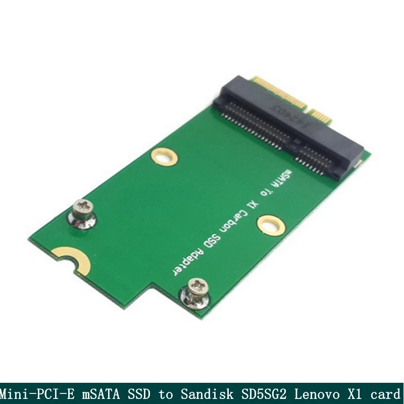 Scheda Mini Pci-E Msata Ssd A Sandisk Sd5Sg2 Lenovo X1 Carbon Ultrabook Ssd Schede Aggiuntive Scheda Pcba