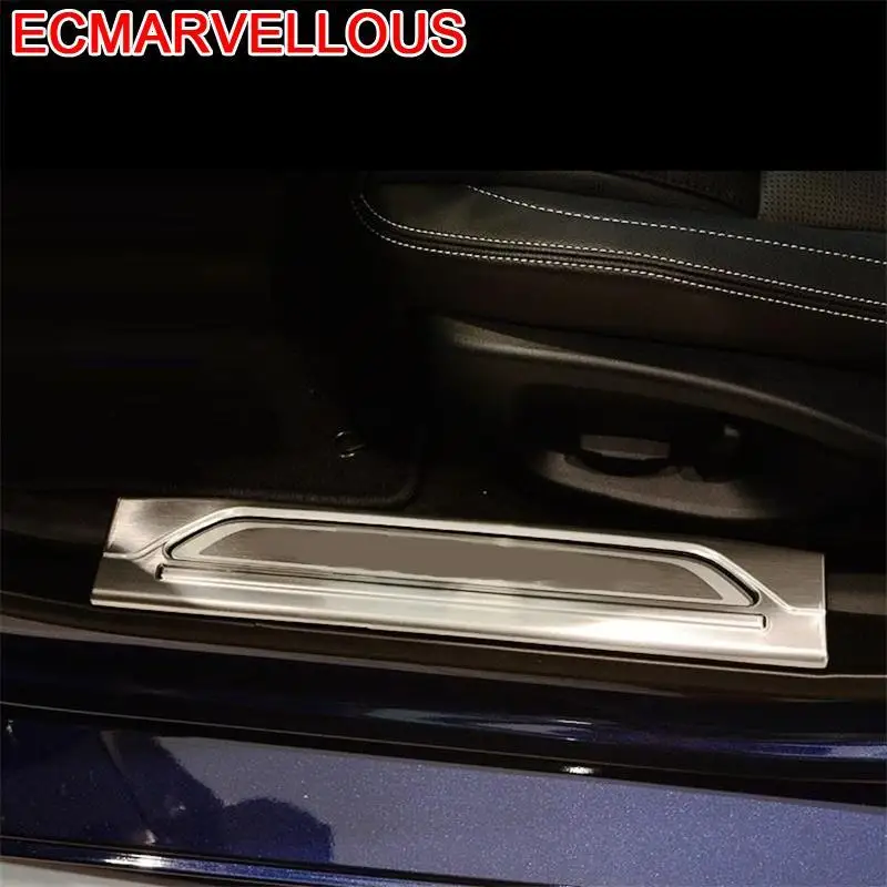 Rear Panels Foot Pedal Automobile Chromium Decorative Modified Car Styling Protecter Accessory Sticker Strip 16 FOR Jaguar XF | Автомобили