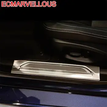 

Rear Panels Foot Pedal Automobile Chromium Decorative Modified Car Styling Protecter Accessory Sticker Strip 16 FOR Jaguar XF