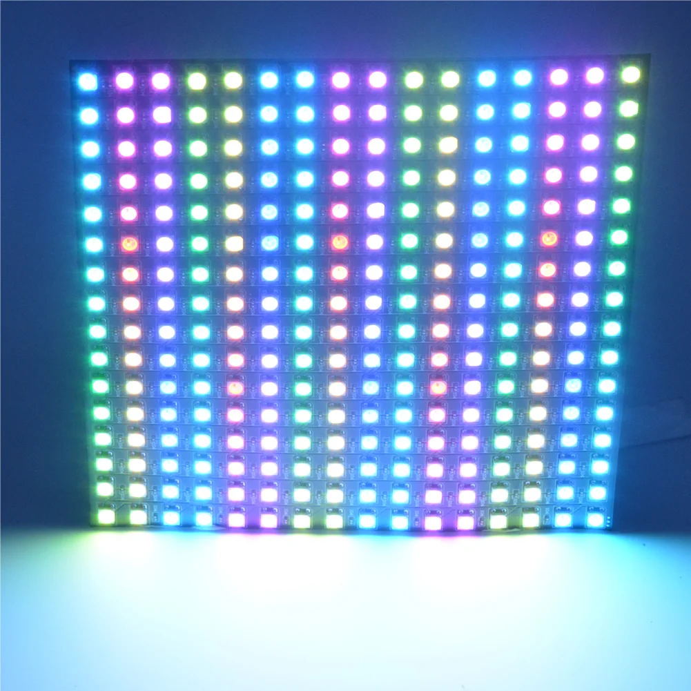 16x16 8x32 8x8 led Pixels WS2812B PANEL Digital Flexible SK6812 LED Panel Individually addressable Full Dream Color DC5V