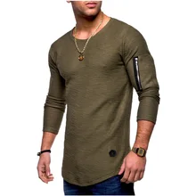 brand O-neck Solid Polyester T Shirt Men Spring Autumn Arend Cotton Long-sleeved T shirt Men High Quality Fold Solid T-shirt brand O-neck Solid Polyester T Shirt Men Spring Autumn Arend Cotton Long-sleeved T shirt Men High Quality Fold Solid T-shirt