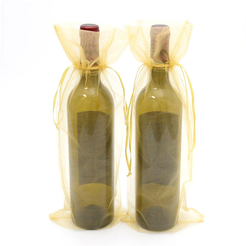 20 шт пряжа пакет мешок события случаев красное вино свадебные принадлежности 15*38