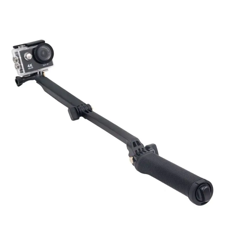 3 Way Grip Waterproof Monopod Selfie Stick Sports Camera Tripod Bracket Foldable Stand For Gopro Hero 5 6 4 for Xiaomi yi 4K