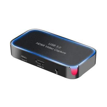 

UVC HDMI Video Capture Card USB 3.0 Recording 4K Game Conference Plug And Play Live Streaming Computer 1080p 60Hz Broadcast UAC