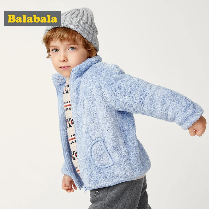 Most effective Girls outerwear autumn and winter 2019 new children's jacket clothing fleece casual warm jacket tid