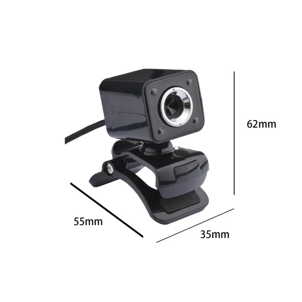 A862 вебкамера с usb-разъемом 720P HD компьютер Камера веб-камеры встроенным звукопоглощающим микрофон 640*480 динамический Разрешение