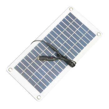 

18V 8.5W Portable Solar Panel Trickle Battery Charger For Car/Van/Boat/Caravan/Camper