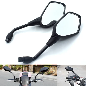 

Universal 10mm motorcycle rearview mirror large size mirror black for suzuki GSXR600 GSXR750 GSXR1000 TL1000S GSR600 GSR750