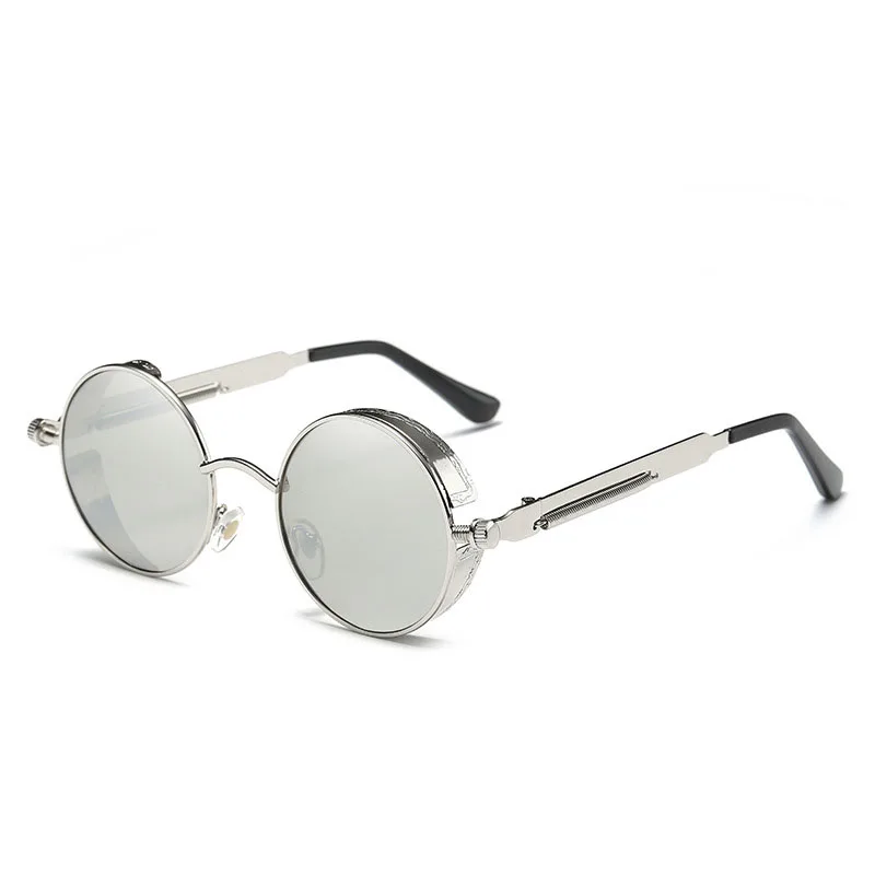 YSO Солнцезащитные очки Мужские Роскошные брендовые дизайнерские винтажные очки для вождения Модные стимпанк Солнцезащитные очки для мужчин UV400 - Цвет линз: 9