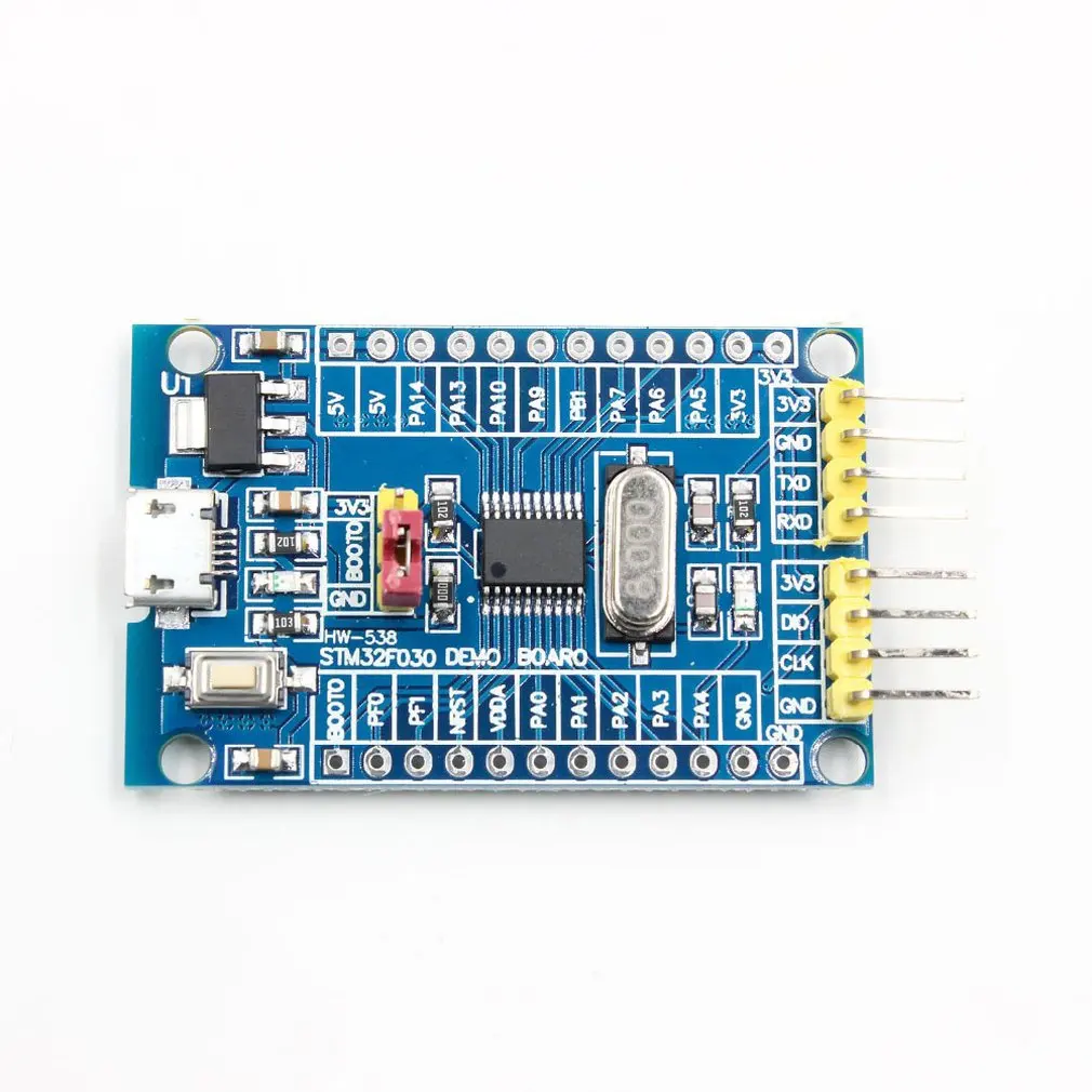 STM32F030F4P6 маленькая Система s макетная плата CORTEX-M0 ядро 32 бит мини система разработки панелей